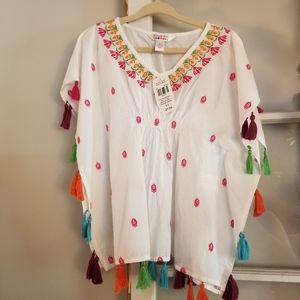 Nwt Krazy Kat 5y beach poncho coverup